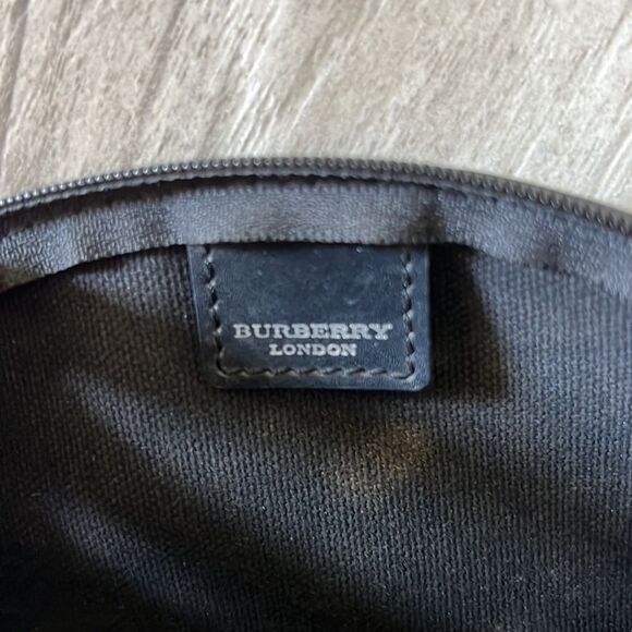 Burberry London Nova Check Plaid Cosmetic Bag Small - Picture 8 of 9